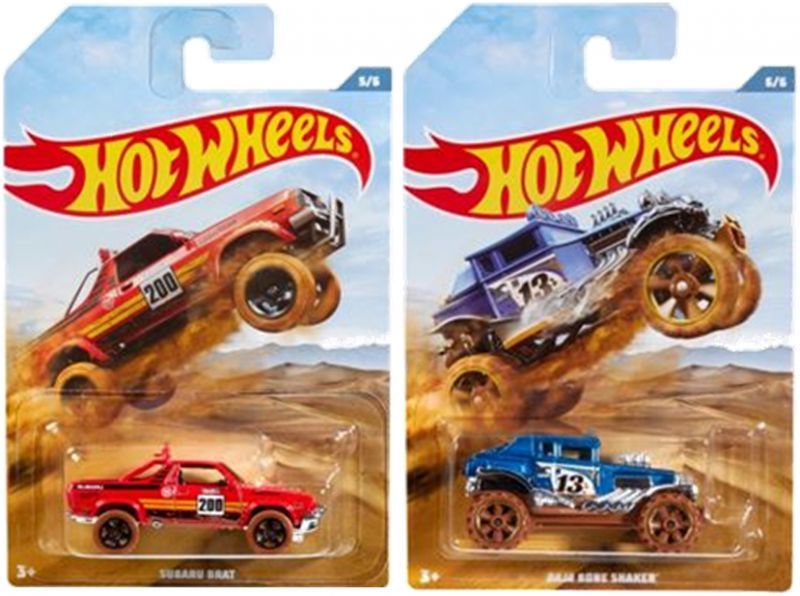 画像: 2019 HW AUTO MOTIVE 【OFF-ROAD TRUCKS (6種セット)】SUBARU BRAT/BAJA BONE SHAKER/JEEP SCRAMBLER/CUSTOM FORD BRONCO/BAJA TRUCK/DUNE CRUSHER