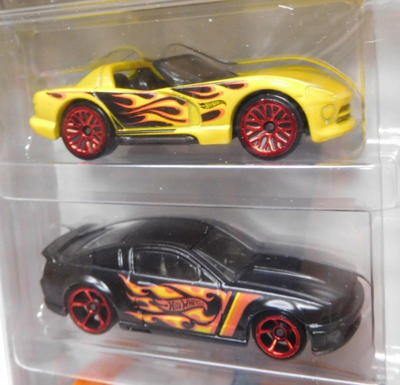 画像: 2019 5PACK 【HW FLAMES】Dodge Viper RT/10 / '07 Ford Mustang / '69 Camaro Convertible / '69 Dodge Coronet Super Bee / '66 Ford 427 Fairlane