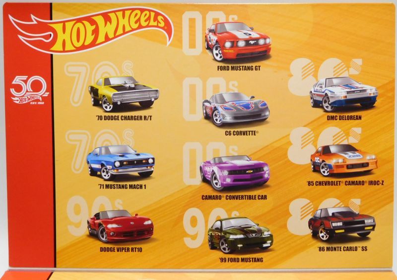 画像: 2018 TARGET EXCLUSIVE HW 50th THROWBACK 【10-PACK】(予約不可）