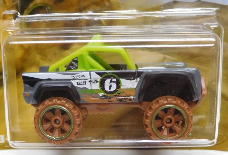 画像: 2019 HW AUTO MOTIVE "OFF-ROAD TRUCKS" 【CUSTOM FORD BRONCO】GRAY-LT.GREEN/OR6SP