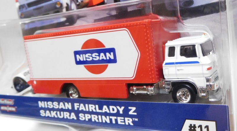 画像: 2019 HW CAR CULTURE - TEAM TRANSPORT【NISSAN FAIRLADY Z / SAKURA SPRINTER】RED-WHITE/RR(予約不可） 