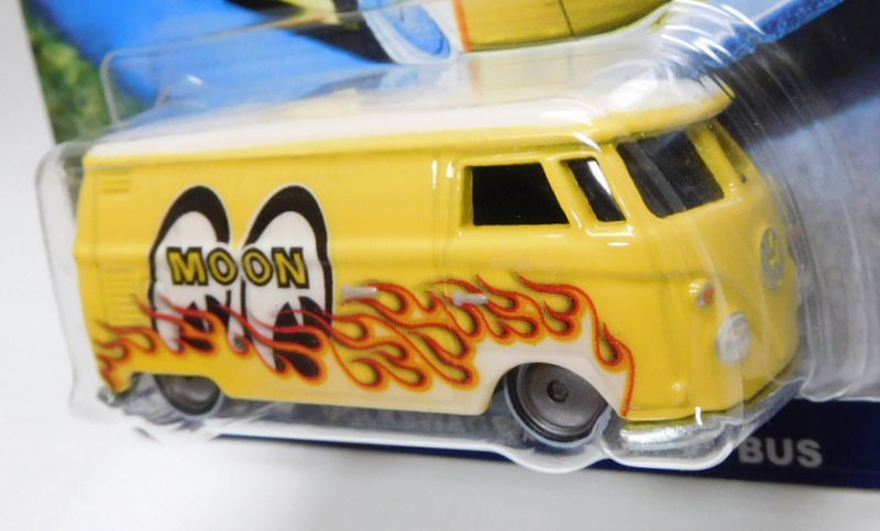 画像: 2018 HW CAR CULTURE 【VOLKSWAGEN T1 PANEL BUS】 YELLOW/RR (MOONEYES)