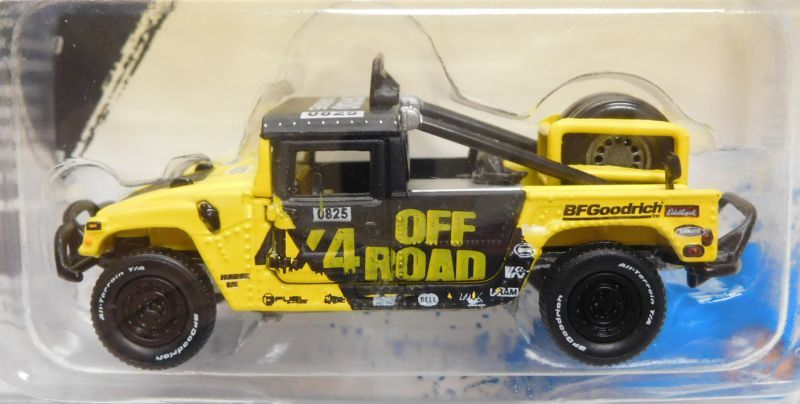 画像: 2019 JOHNNY LIGHTNING "MIJO EXCLUSIVE" 【"OFF ROAD WARRIORS"HUMMER H1 RACE TRUCK】YELLOW-BLACK/RR(予約不可）