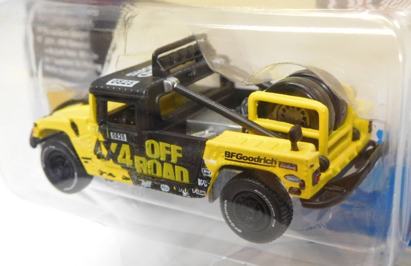 画像: 2019 JOHNNY LIGHTNING "MIJO EXCLUSIVE" 【"OFF ROAD WARRIORS"HUMMER H1 RACE TRUCK】YELLOW-BLACK/RR(予約不可）