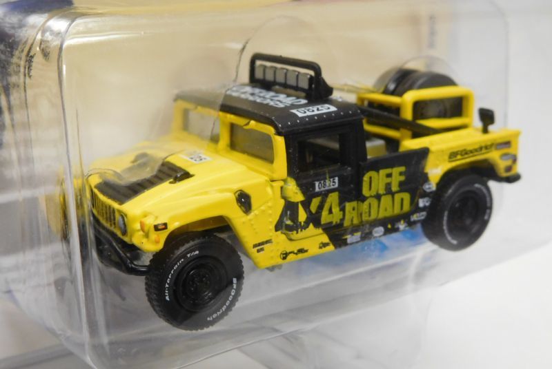 画像: 2019 JOHNNY LIGHTNING "MIJO EXCLUSIVE" 【"OFF ROAD WARRIORS"HUMMER H1 RACE TRUCK】YELLOW-BLACK/RR(予約不可）