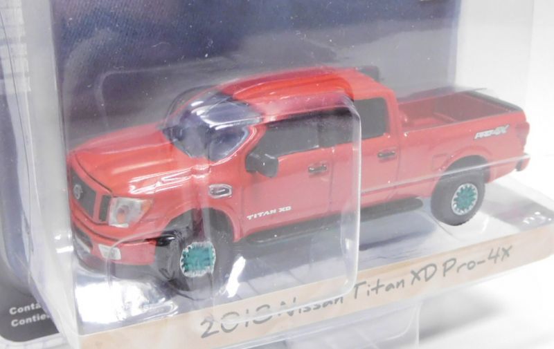 画像: 2019 GREENLIGHT BLUE COLLAR COLLECTION S5 【2018 NISSAN TITAN XD PRO-4X】 RED/RR (GREEN MACHINE)