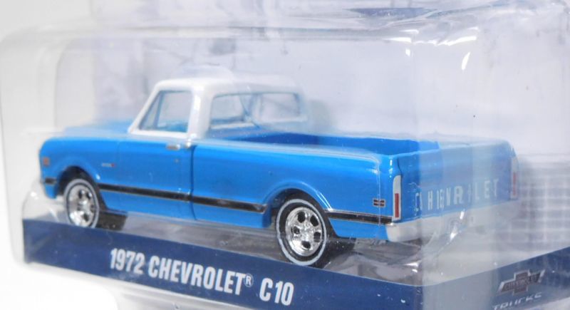 画像: 2019 GREENLIGHT ANNIVERSARY COLLECTION S7 【1972 CHEVROLET C10】 BLUE-WHITE/RR 