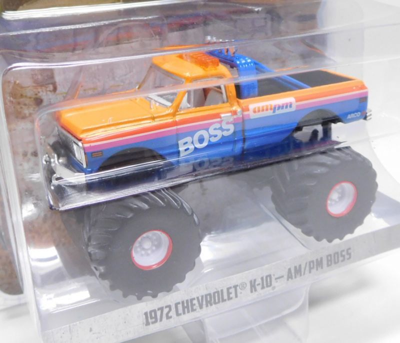 画像: 2019 GREENLIGHT KING OF CRUNCH S3 【1972 CHEVROLET K-10 - AM/PM BOSS】 ORANGE-BLUE/RR