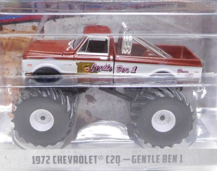 画像: 2019 GREENLIGHT KING OF CRUNCH S3 【1972 CHEVROLET C20 - GENTLE BEN 1】 BROWN-WHITE/RR