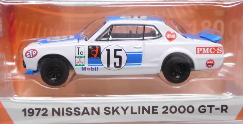 画像: 2019 GREENLIGHT TOKYO TORQUE S5 【1972 NISSAN SKYLINE 2000 GT-R  (#15)】 WHITE-BLUE/RR