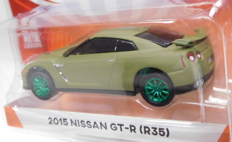 画像: 2019 GREENLIGHT TOKYO TORQUE S5 【2015 NISSAN GT-R (R35)】 FLAT OLIVE/RR (GREEN MACHINE)