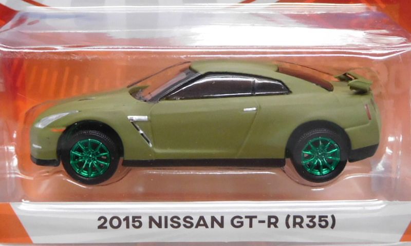 画像: 2019 GREENLIGHT TOKYO TORQUE S5 【2015 NISSAN GT-R (R35)】 FLAT OLIVE/RR (GREEN MACHINE)
