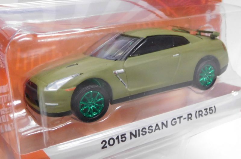 画像: 2019 GREENLIGHT TOKYO TORQUE S5 【2015 NISSAN GT-R (R35)】 FLAT OLIVE/RR (GREEN MACHINE)