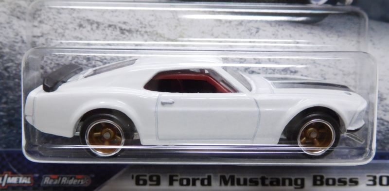 画像: 2019 HW PREMIUM  FAST & FURIOUS 【'69 FORD MUSTANG BOSS 302】WHITE/RR (予約不可）