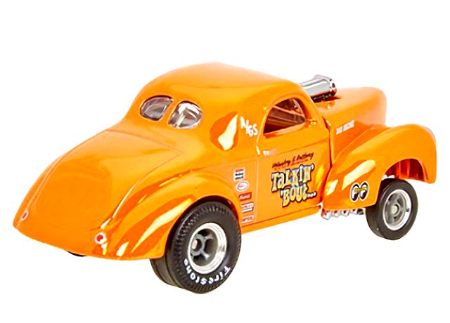 画像: 【ご予約】 PRE-ORDER - 2019 RLC EXCLUSIVE 【'41 WILLYS GASSER (フード開閉タイプ)】 SPEC.BRIGHT  ORANGE/RR (入荷日未定）(予約不可）