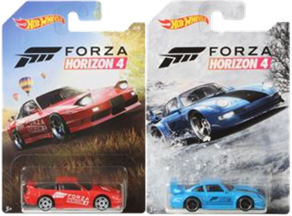 画像: 2019 HW AUTO MOTIVE 【FORZA (ASTON MARTINとSHELBY COBRAを除く4種セット)】'96 NISSAN 180SX TYPE X/LAMBORGHINI VENENO/'92 BMW M3/PORSCHE 911 GT2