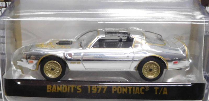 画像: 2019 GREENLIGHT "HOLLYWOOD" MIJO EXCLUSIVE CHROME EDITION 【"SMOKEY AND THE BANDIT" BANDIT'S 1977 PONTIAC T/A】CHROME/RR (CHASE)