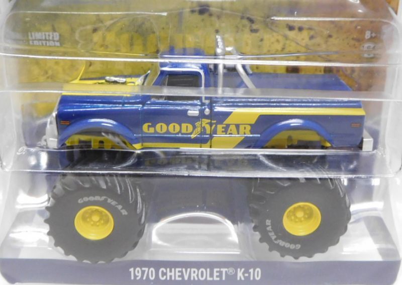 画像: 2019 GREENLIGHT "ACME EXCLUSIVE" 【"GOOD YEAR" 1970 CHEVROLET K-10】DK.BLUE/RR (CHASE)