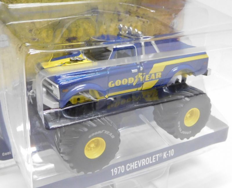 画像: 2019 GREENLIGHT "ACME EXCLUSIVE" 【"GOOD YEAR" 1970 CHEVROLET K-10】DK.BLUE/RR (CHASE)