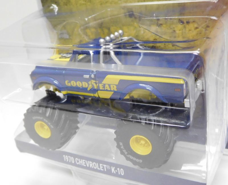 画像: 2019 GREENLIGHT "ACME EXCLUSIVE" 【"GOOD YEAR" 1970 CHEVROLET K-10】DK.BLUE/RR (CHASE)