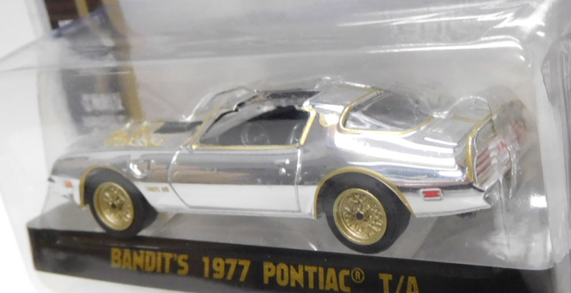 画像: 2019 GREENLIGHT "HOLLYWOOD" MIJO EXCLUSIVE CHROME EDITION 【"SMOKEY AND THE BANDIT" BANDIT'S 1977 PONTIAC T/A】CHROME/RR (CHASE)