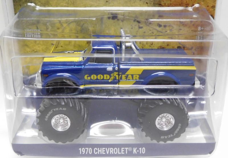 画像: 2019 GREENLIGHT "ACME EXCLUSIVE" 【"GOOD YEAR" 1970 CHEVROLET K-10】DK.BLUE/RR