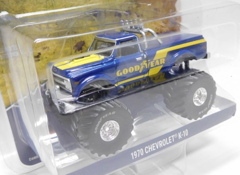 画像: 2019 GREENLIGHT "ACME EXCLUSIVE" 【"GOOD YEAR" 1970 CHEVROLET K-10】DK.BLUE/RR