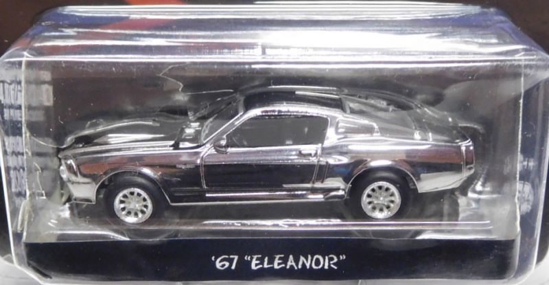 画像: 2019 GREENLIGHT "HOLLYWOOD" MIJO EXCLUSIVE CHROME EDITION 【"GONE IN 60 SECONDS" '67 ELEANOR】BLACK CHROME/RR