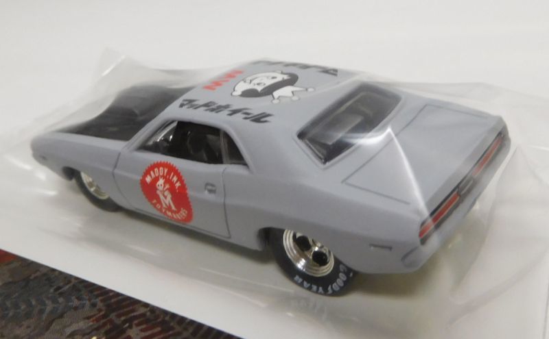 画像: MAD WHEELS (マッドホイール） 【'70 DODGE CHALLENGER (カスタム完成品）】FLAT GRAY-BLACK/RR （送料サービス適用外） 