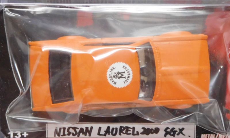 画像: MAD WHEELS (マッドホイール） 【NISSAN LAUREL 2000 SGX (カスタム完成品）】FLAT ORANGE/RR （送料サービス適用外） 