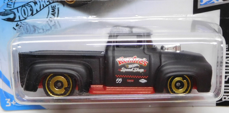 画像: 【CUSTOM '56 FORD TRUCK】 FLAT BLACK/DD