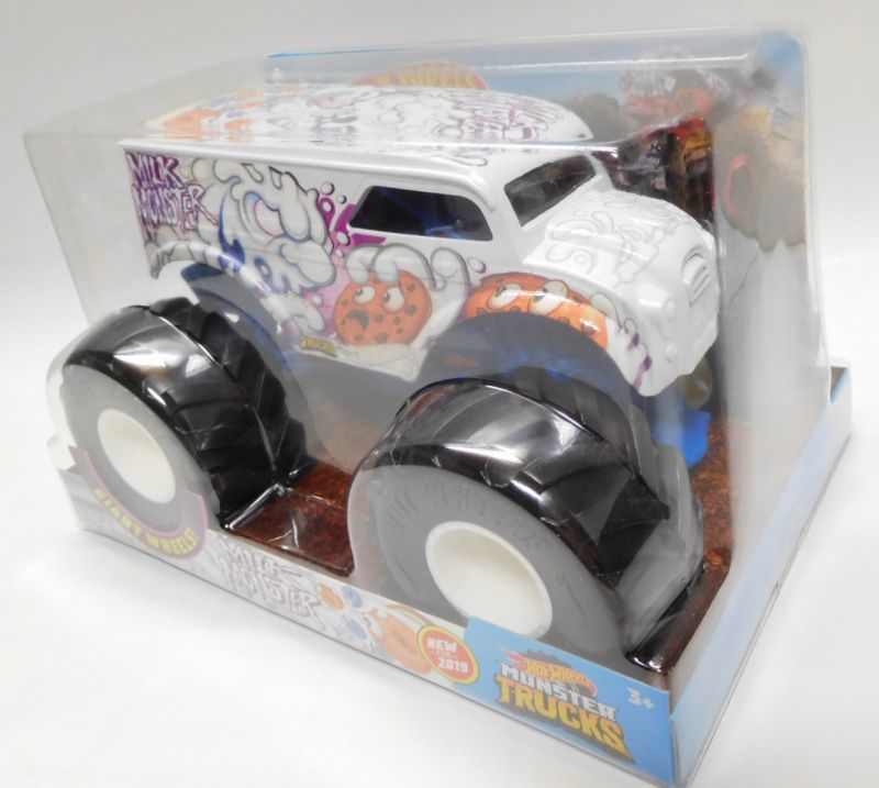 画像: 1/24 SCALE  MONSTER TRUCKS  【MILK MONSTER (DAIRY DELIVERY)】 WHITE