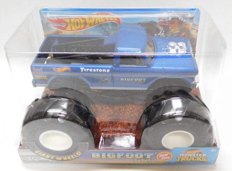 画像: 1/24 SCALE  MONSTER TRUCKS  【BIG FOOT】 BLUE