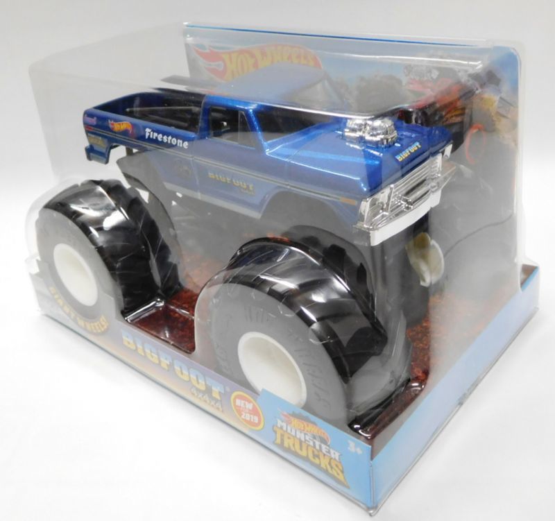 画像: 1/24 SCALE  MONSTER TRUCKS  【BIG FOOT】 BLUE