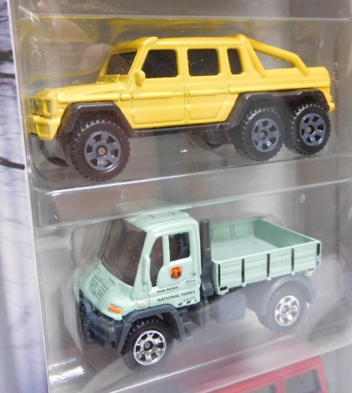 画像: 2019 MATCHBOX 5PACK 【MERCEDES-BENZ】Mercedes-Benz SLR McLaren/CLS500/G63 AMG 6x6/Unimog U300/'14 Mercedes-Benz G-Class G 550