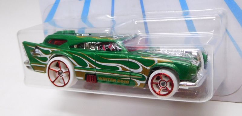 画像: 2018 WALMART EXCLUSIVE HOLIDAY HOT RODS 【JACK HAMMER】 GREEN/O5