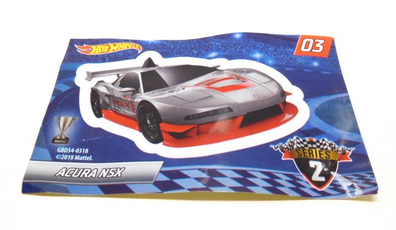 画像: 2019 WALMART EXCLUSIVE MYSTERY SERIES2 【ACURA NSX】 SILVER/LACE (CHASE) (予約不可）