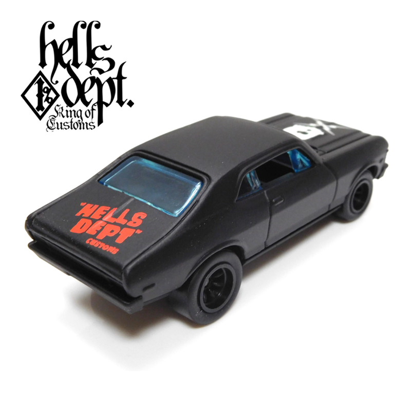 画像: HELLS DEPT 2019 - JDC13 【'68 NOVA (カスタム完成品)】FLAT BLACK/RR（送料サービス適用外）