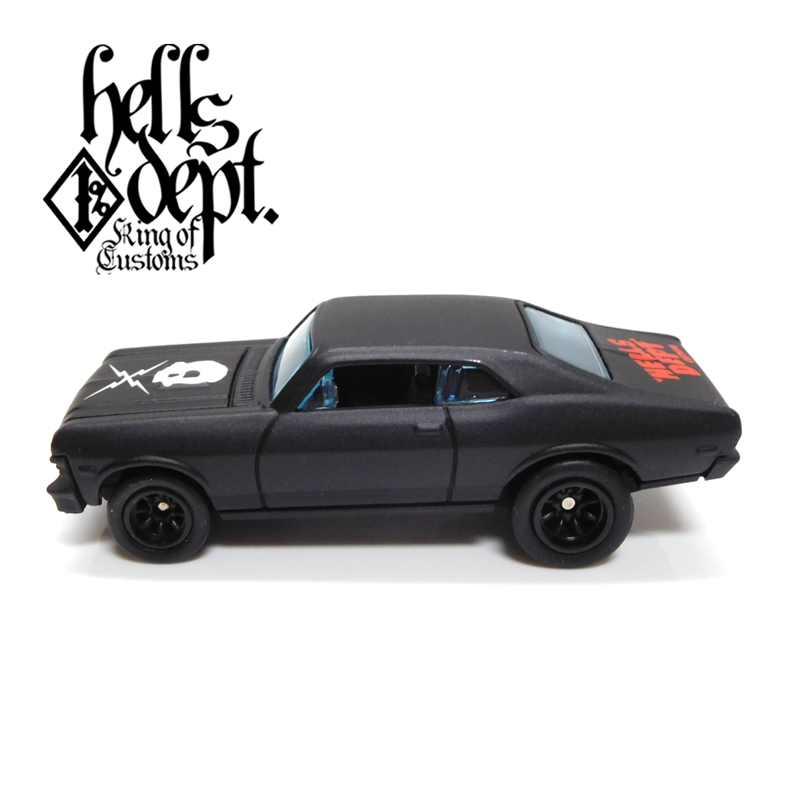 画像: HELLS DEPT 2019 - JDC13 【'68 NOVA (カスタム完成品)】FLAT BLACK/RR（送料サービス適用外）