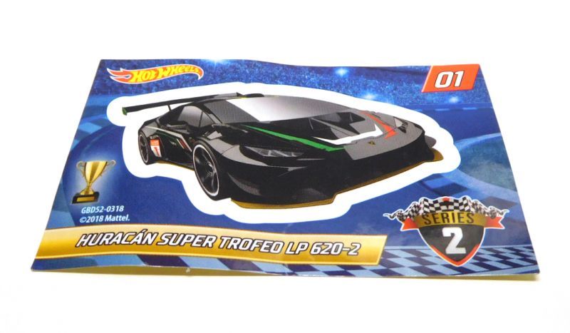 画像: 2019 WALMART EXCLUSIVE MYSTERY SERIES2 【LAMBORGHINI HURACAN SUPER TROFEO LP 620-2】 BLACK/PR5 (CHASE) (予約不可）