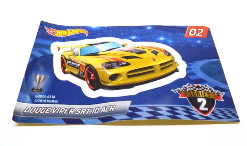 画像: 2019 WALMART EXCLUSIVE MYSTERY SERIES2 【DODGE VIPER SRT 10 ACR】 YELLOW/MC5 (CHASE) (予約不可）