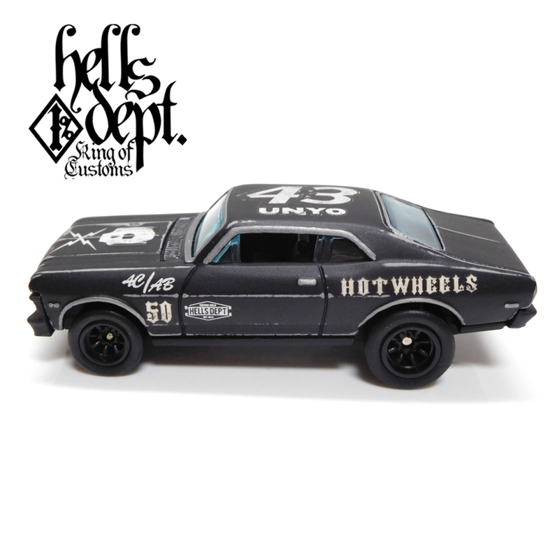 画像: HELLS DEPT 2019 - JDC13 【'68 NOVA #43 (カスタム完成品)】サビ BLACK/RR（送料サービス適用外）