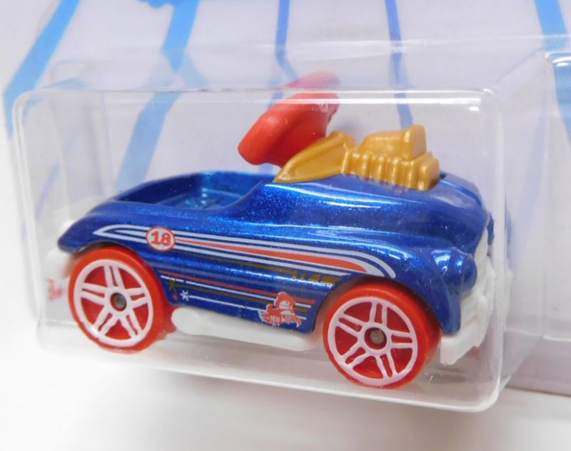 画像: 2018 WALMART EXCLUSIVE HOLIDAY HOT RODS 【PEDAL DRIVER】 BLUE/PR5