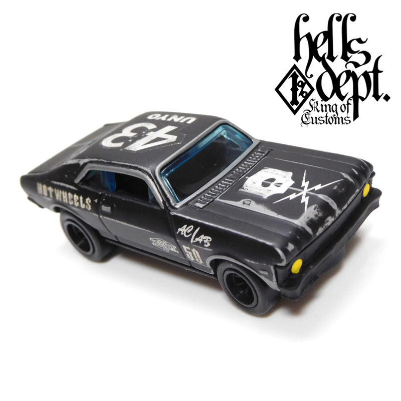 画像: HELLS DEPT 2019 - JDC13 【'68 NOVA #43 (カスタム完成品)】サビ BLACK/RR（送料サービス適用外）