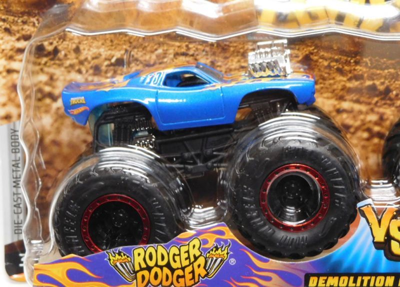 画像: 2019 HW MONSTER TRUCKS! 2PACK 【RODGER DODGER/DODGE CHARGER R/T】 