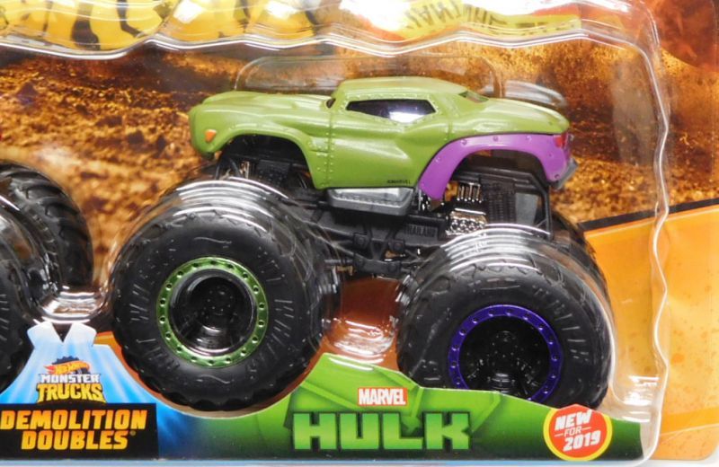 画像: 2019 HW MONSTER TRUCKS! 2PACK 【SPIDER-MAN/HULK】 