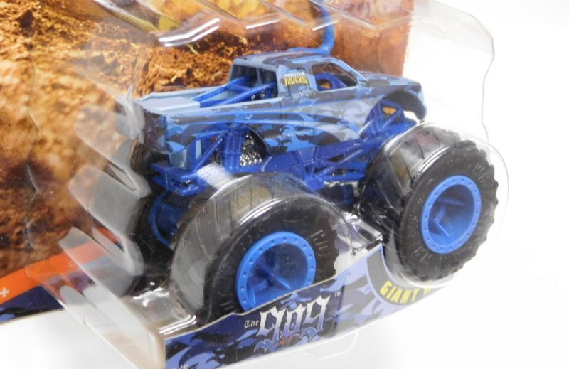 画像: 2019 HW MONSTER TRUCKS! "CAMO CRASHERS"【THE 909】 FLAT BLUE CAMO (includes COLLECTABLE FLAGL!)