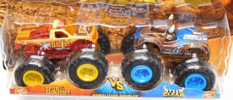 画像: 2019 HW MONSTER TRUCKS! 2PACK 【SPUR OF THE MOMENT/STEER CLEAR】 