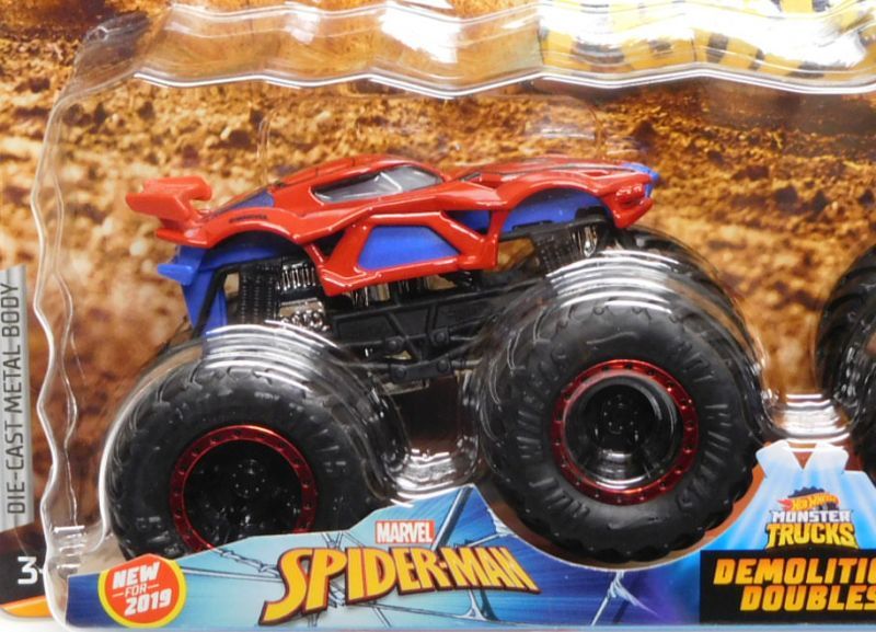 画像: 2019 HW MONSTER TRUCKS! 2PACK 【SPIDER-MAN/HULK】 