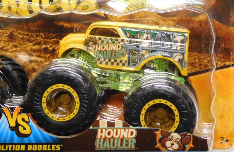 画像: 2019 HW MONSTER TRUCKS! 2PACK 【HOT WEILER/HOUND HAULER (DAIRY DELIVERY)】 